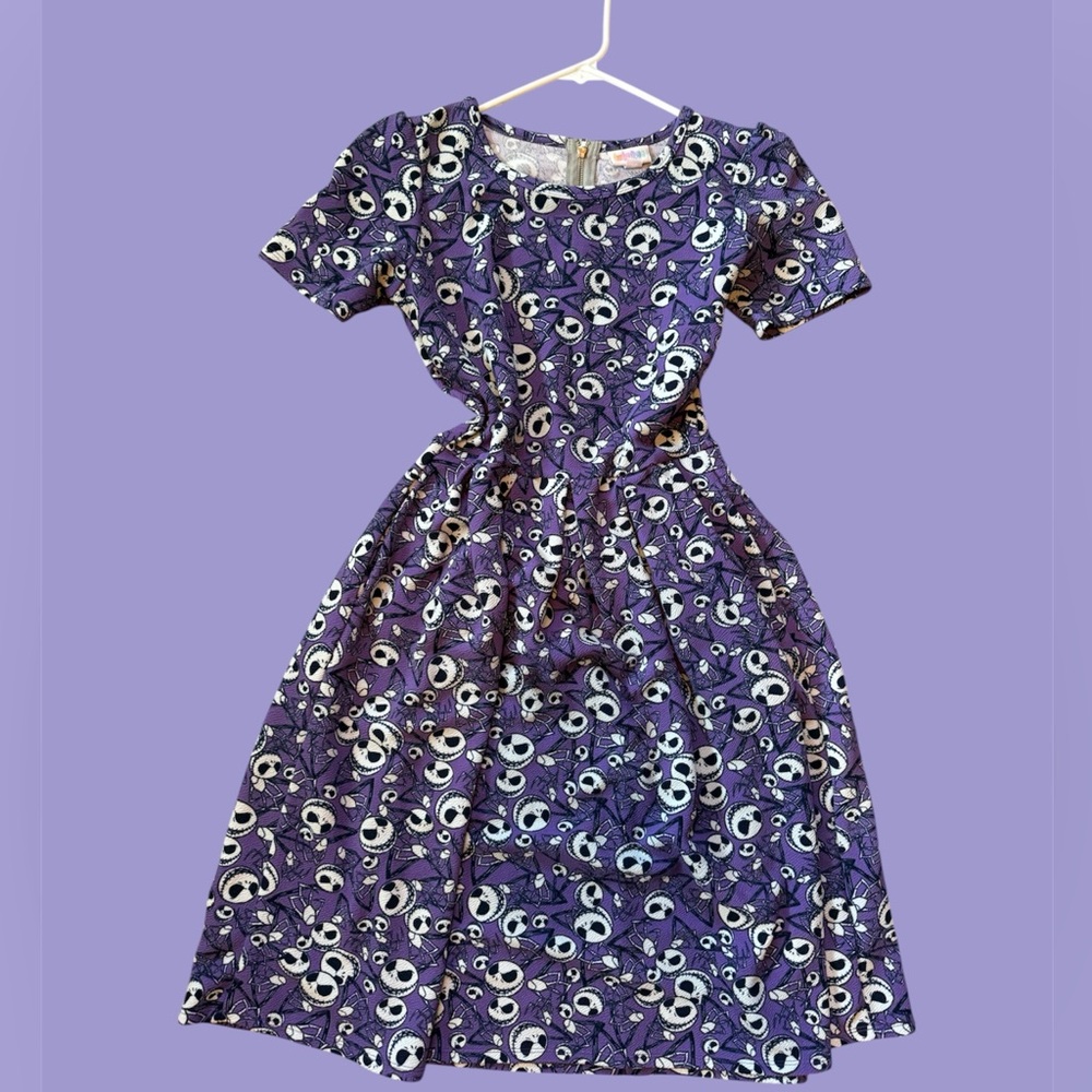 LuLaRoe Jack Skellington Nightmare Before Christmas Dress